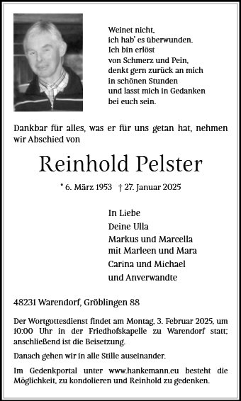 Reinhold Pelster