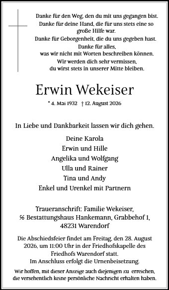 Erwin Wekeiser