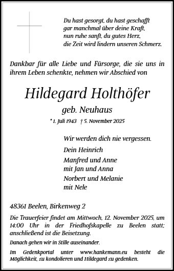 Hildegard Holthöfer