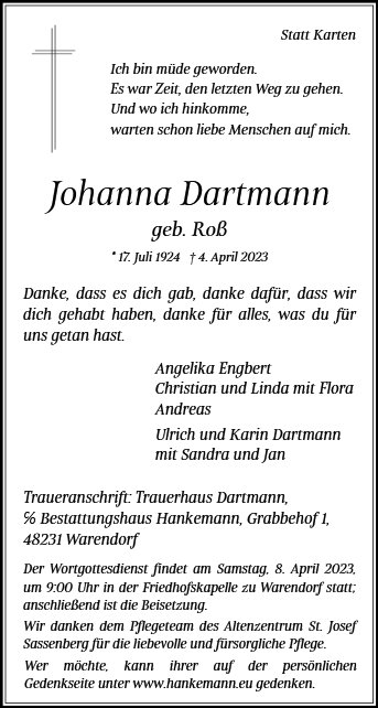 Johanna Dartmann