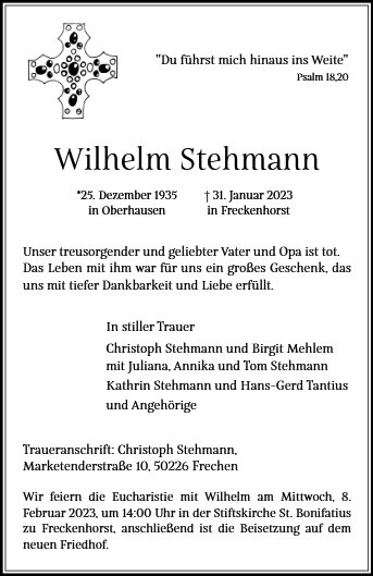 Wilhelm Stehmann