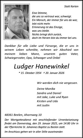 Ludger Hanewinkel
