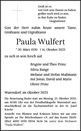 Paula Wulfert