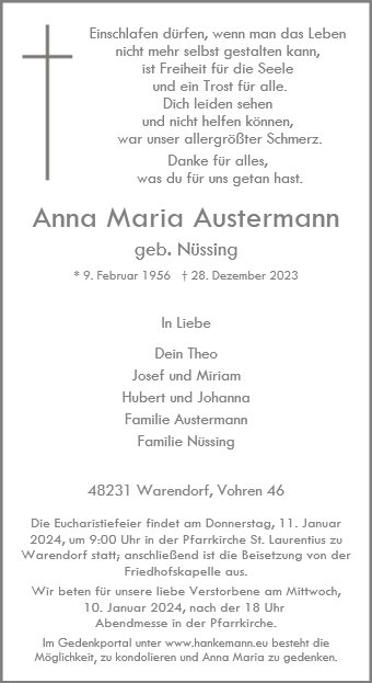 Anna Maria Austermann