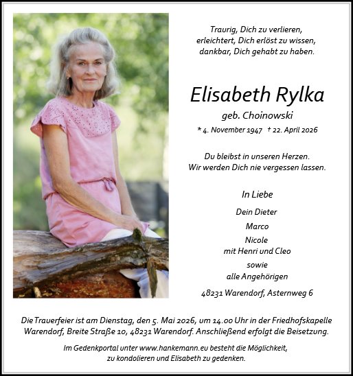 Elisabeth Rylka