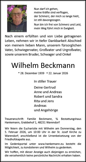 Wilhelm Beckmann