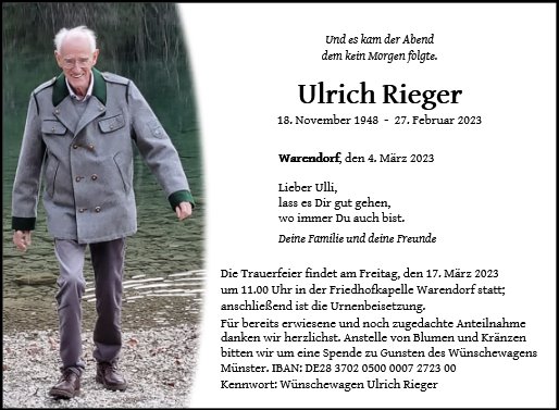 Ulrich Rieger