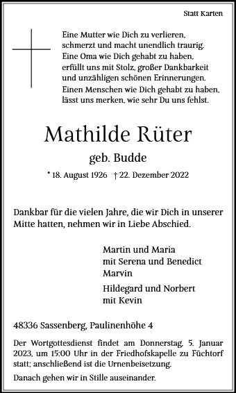 Mathilde Rüter