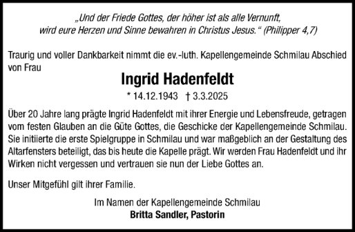 Ingrid Hadenfeldt