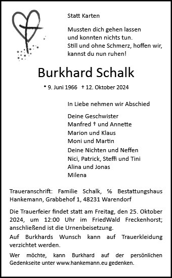 Burkhard Schalk