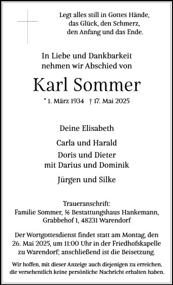 Karl Sommer