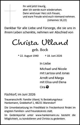Christa Ulland
