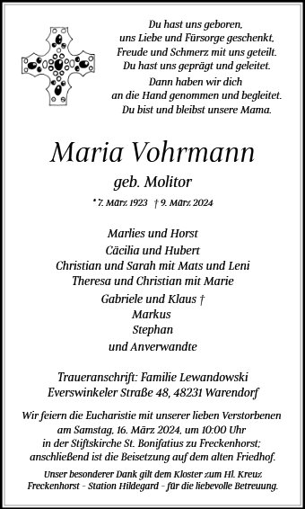 Maria Vohrmann