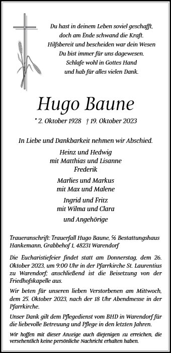 Hugo Baune