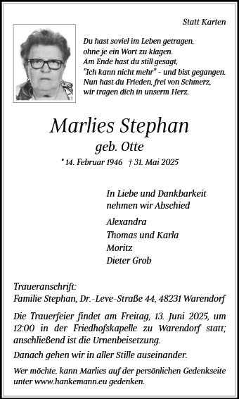 Marlies Stephan