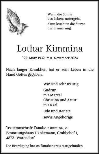 Lothar Kimmina