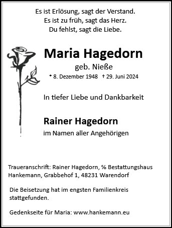 Maria Hagedorn