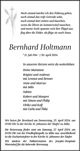 Bernhard Holtmann