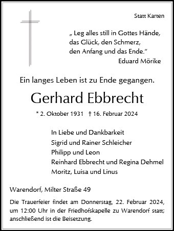 Gerhard Ebbrecht