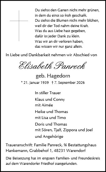 Elisabeth Panreck
