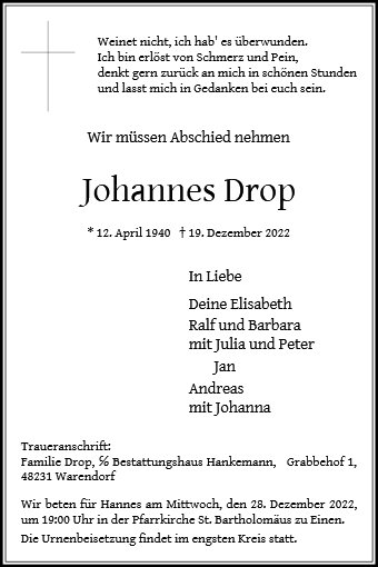 Johannes Drop