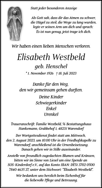 Elisabeth Westbeld