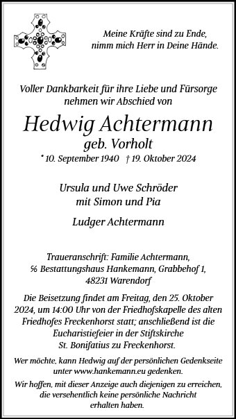 Hedwig Achtermann