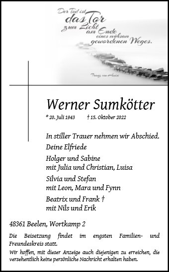 Werner Sumkötter