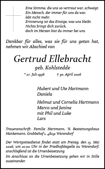 Gertrud Ellebracht