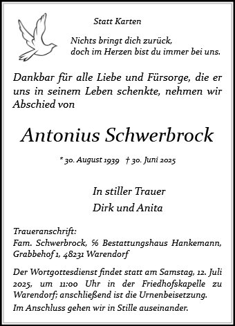 Antonius Schwerbrock