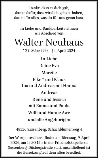 Walter Neuhaus
