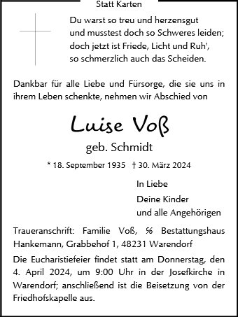 Luise Voß