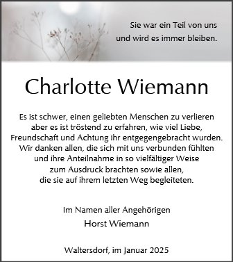 Charlotte Wiemann