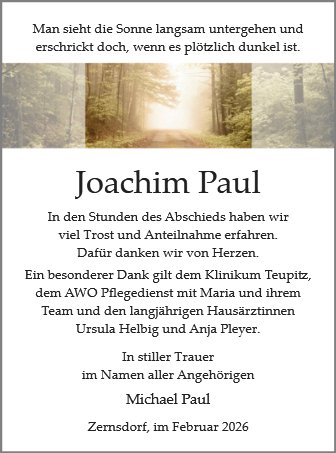 Joachim Paul