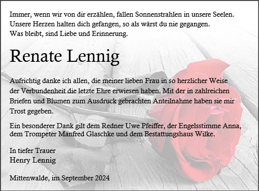 Renate Lennig