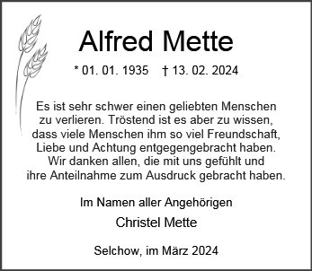 Alfred Mette