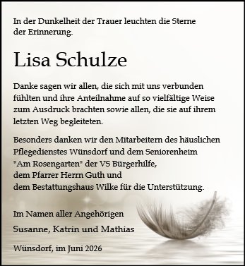 Lisa Schulze