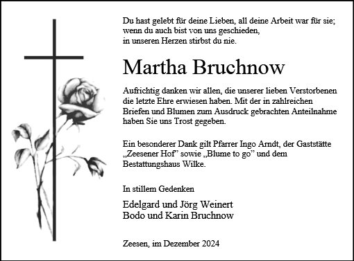 Martha Bruchnow