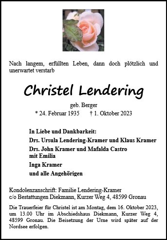 Christel Lendering