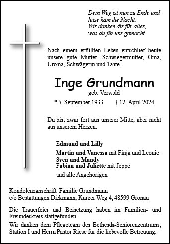 Inge Grundmann