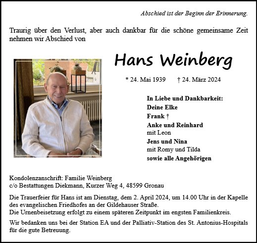 Hans Weinberg