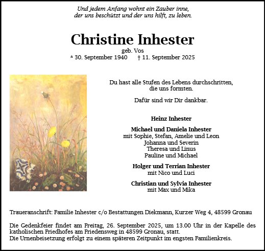 Christine Inhester