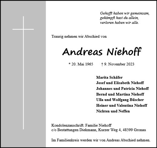Andreas Niehoff