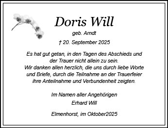 Doris Will
