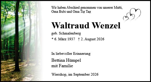 Waltraud Wenzel