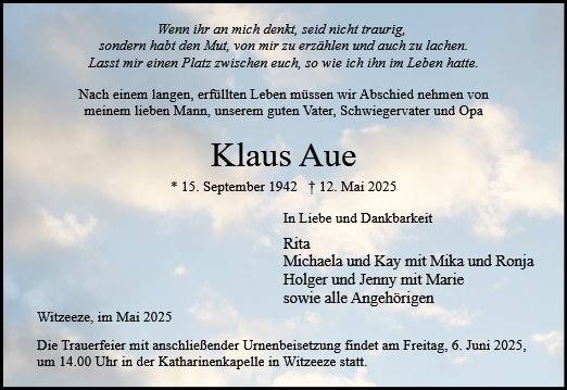Klaus Aue
