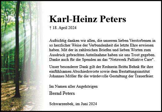 Karl-Heinz Peters