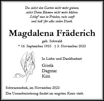 Magdalena Fräderich
