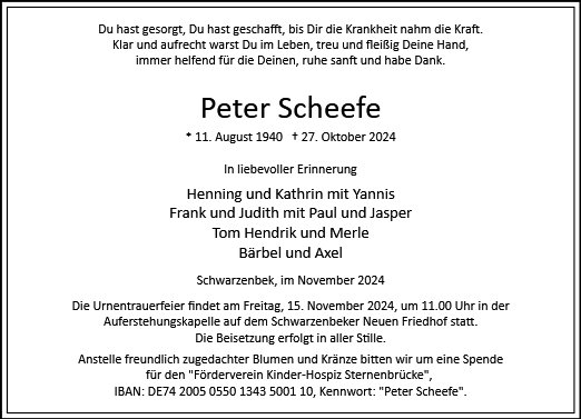 Peter Scheefe