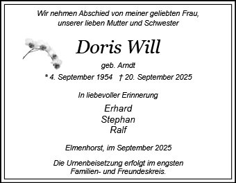 Doris Will